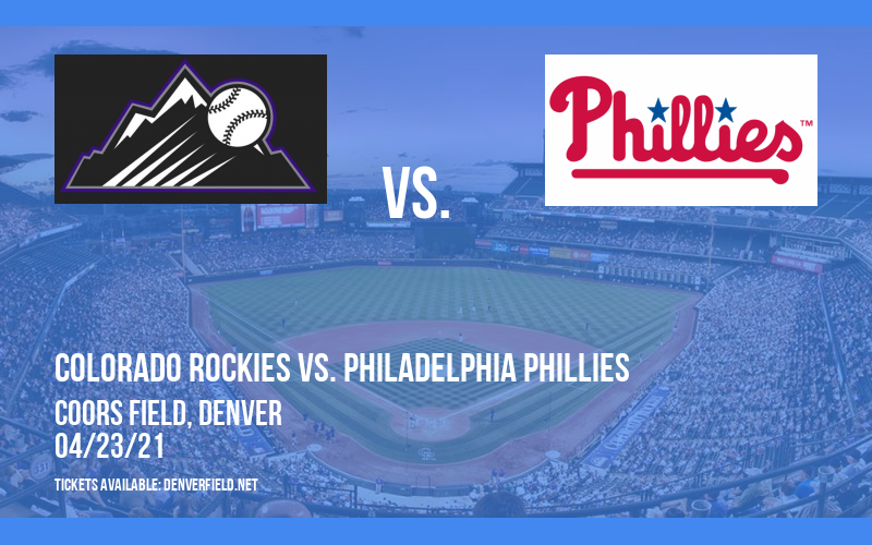 Colorado Rockies vs. Philadelphia Phillies [CANCELLED] at Coors Field