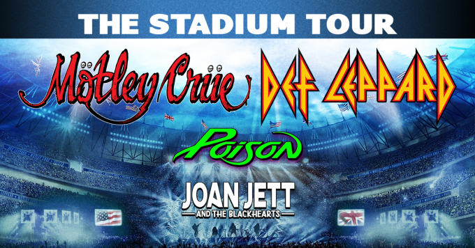 The Stadium Tour: Motley Crue, Def Leppard, Poison & Joan Jett and The Blackhearts at Coors Field
