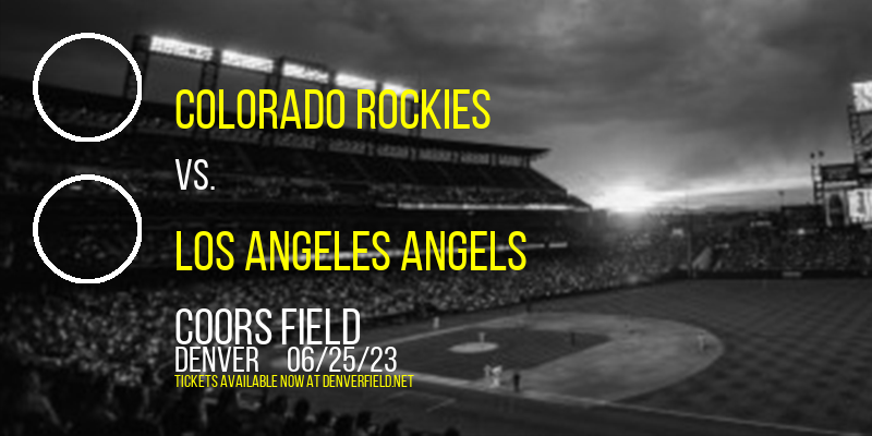 Colorado Rockies vs. Los Angeles Angels at Coors Field
